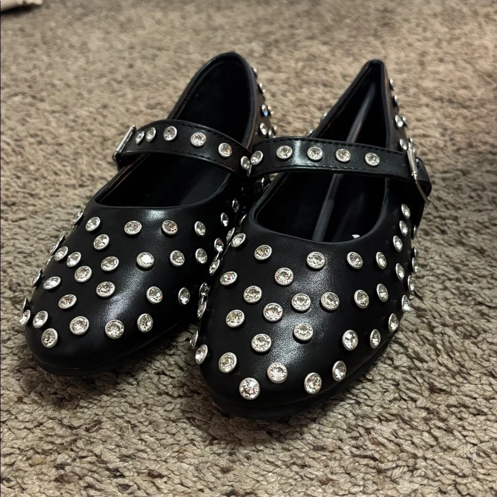 Studded Ballerina Flats - Picture 3 of 4